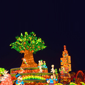 彩灯 春节花灯 开封红灯笼彩灯制作 彩灯制作