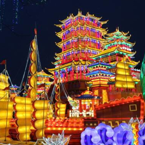 彩灯 厂家制作 新年灯会 自然风景区 彩灯制作开封红灯笼