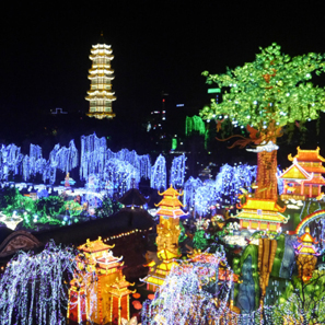 彩灯厂家制作  大型广场 开封红灯笼彩灯制作