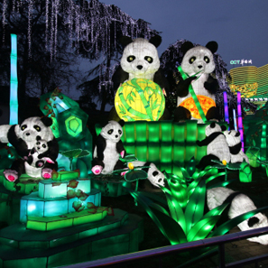 彩灯 自然风景区 城市广场 开封红灯笼彩灯制作