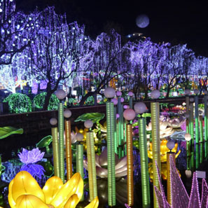 彩灯 城市广场 开封红灯笼彩灯制作