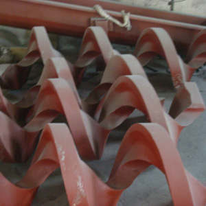 无轴螺旋整体80个厚 螺旋输送机