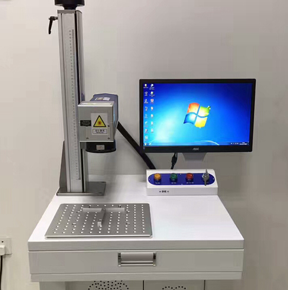 洛阳光纤激光打标机 彩盒激光打标机