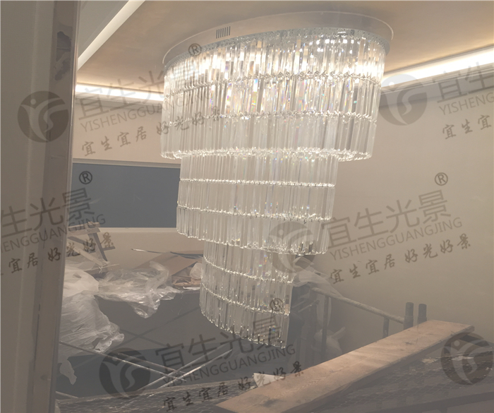 宜生光景 房产售楼部灯具 灯具定做