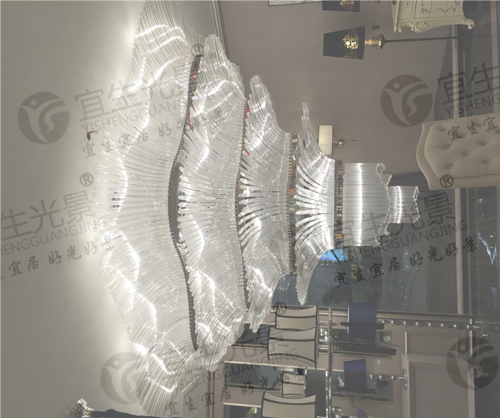 宜生光景 房产售楼部灯具 灯具定做