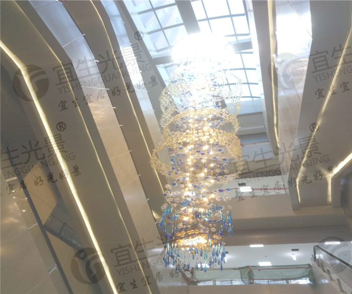 宜生光景 房产售楼部灯具 灯具定做