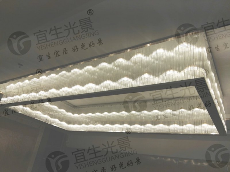 宜生光景 房产售楼部灯具 灯具定做