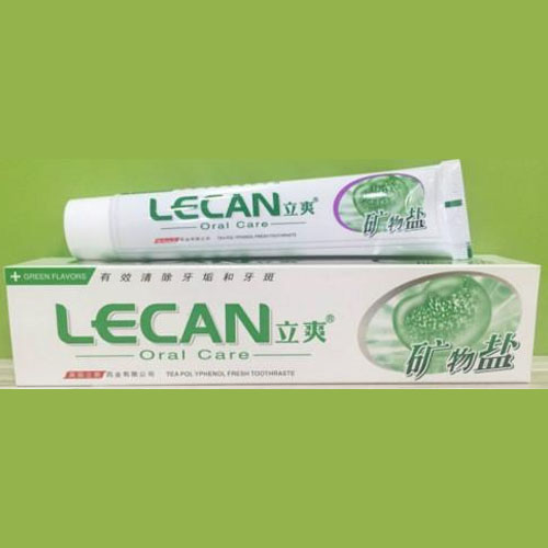 160g立爽矿物盐牙膏