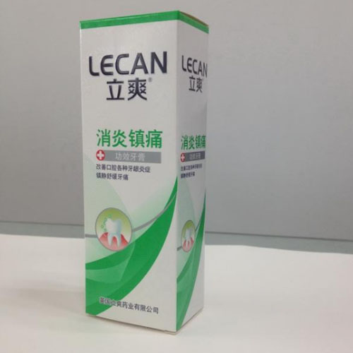 120克立爽消炎镇痛牙膏