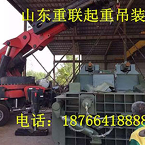 厂家服务一条龙 重型设备吊装  搭建设备搬运 吊装