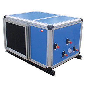 水-风吊柜式水源热泵机组 空气源热泵