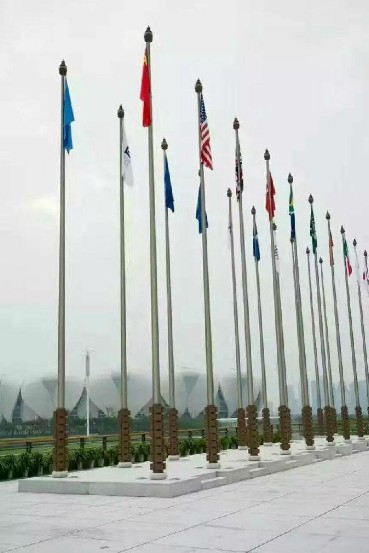 厂家直销锥形旗杆 供应不锈钢锥形旗杆 锥形旗杆