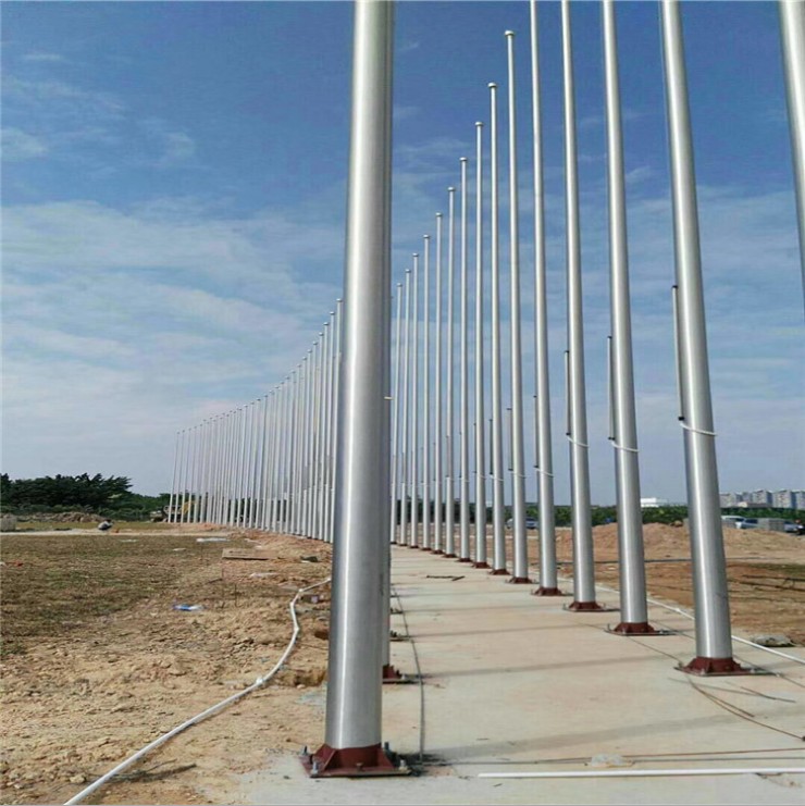 供应不锈钢锥形旗杆 厂家直销锥形旗杆  锥形旗杆