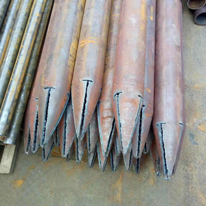 钢花注浆管 注浆锚杆管 加工厂家 钢花管 现货隧道用管棚注浆管