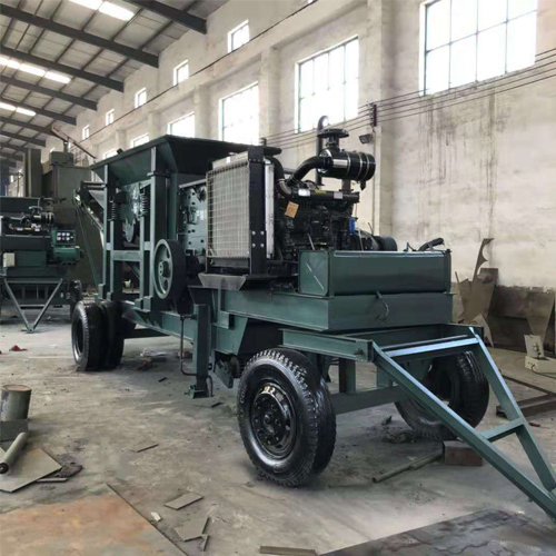 通源移动式破碎机，碎石机，制砂机！冬季爆款采石设备 移动破碎机