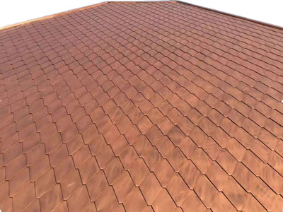 CX-P菱形平锁扣系统 钛锌板