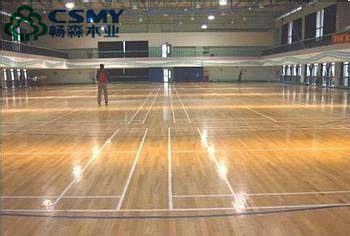 体育场馆内运动木地板投资一直都是很大