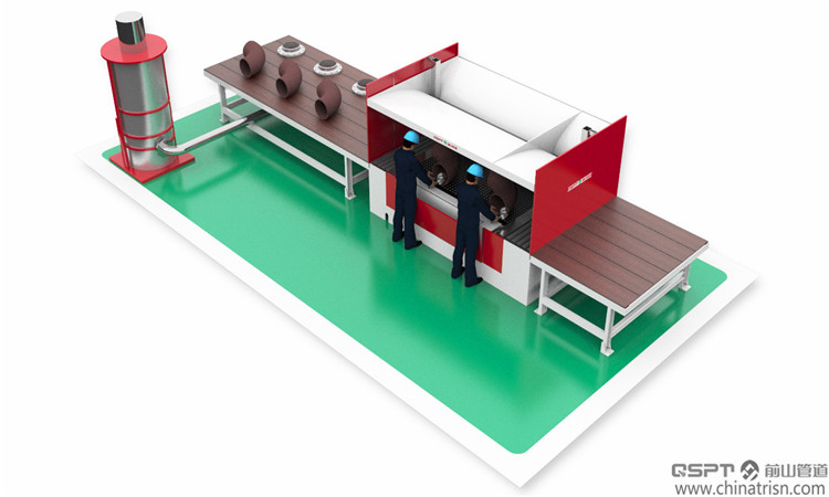 1、管件坡口打磨专用平台