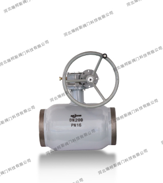 厂家直销 全焊接涡轮球阀 蜗轮焊接式球阀 手动焊接式球阀 DN100