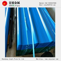 厂家供应 活动房彩钢瓦 彩色压型板 波浪形彩纹瓦 彩钢瓦屋面