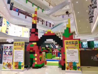 浙江绍兴乐园积木乐园鲸鱼气模乐园出租出售