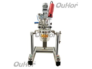 AIR-5L 实验室超声波恒温粉粹、分散、混合 真空成套反应器