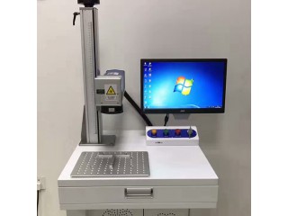 巩义光纤激光打标机 铝板LOGO激光打标机