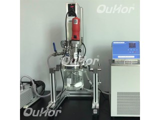 实验室超声波反应釜 超声波真空分散机 真空超声波反应器