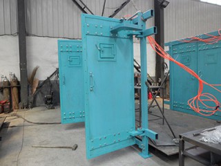 自动双向无压平衡风门加装自动控制装置