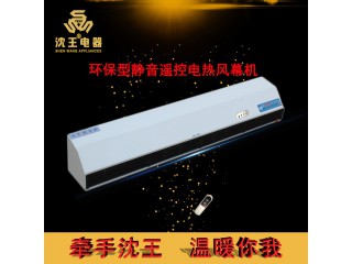 厂家直销 环保型静音遥控电热风幕机 可定制多规格电热风幕机批发