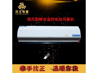 厂家直销 强风型静音遥控电热风幕机 可定制多规格电热风幕机批发