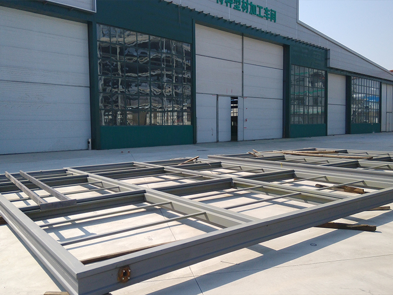 超重型推拉门安装现场