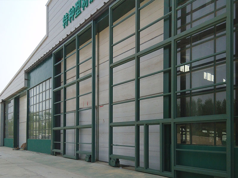 超重型推拉门安装现场3