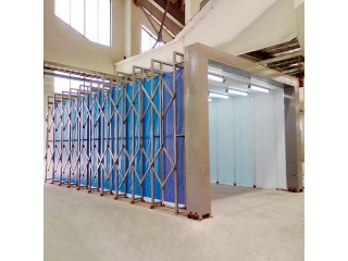 厂家定制全自动伸缩房喷漆房 自由控制安全耐用