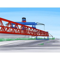 双导梁50M200T架桥机云南曲靖公路桥架设备