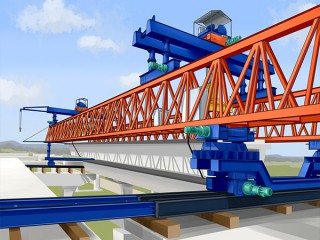 220T架桥机厂家贵州毕节自平衡架桥设备租赁