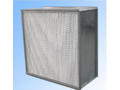 厂家热销不锈钢有隔板高效过滤器 效率高风量大耐高温高效过滤器 高效过滤器 送风口图2