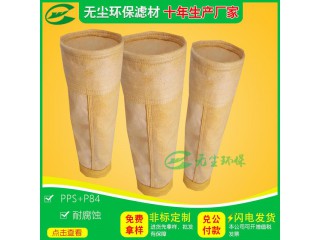 厂家供应 PPS除尘布袋 耐腐蚀PPS除尘布袋 无尘环保图3