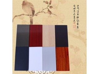 现货厂家直销 铝合金踢脚线 5.5公分红木转印踢脚线 铝合金踢脚线板图3