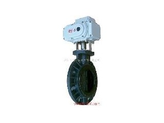 UPVC电动蝶阀,电动阀