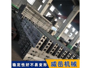 重型机床安装地平铁 2000×3000×200mm 提供安装方案