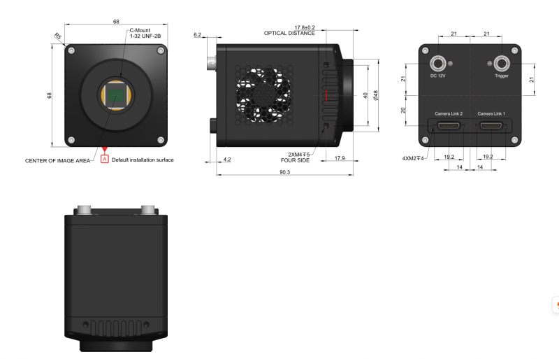 SWIR331KMB-CL700 水平图
