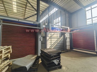 汽车制造、新能源电池车间硬质螺旋快速卷帘门