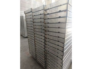 任丘鑫汇盘扣脚手架走道板，高空作业钢跳板，镀锌钢架板生产厂家