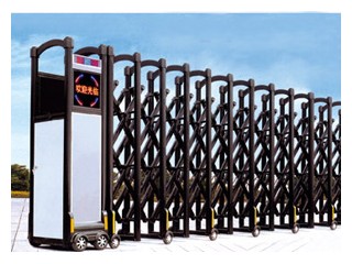 机关院校遥控电动伸缩门河北沧州任丘厂家生产